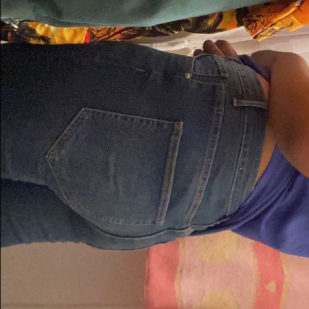 distressed jeans